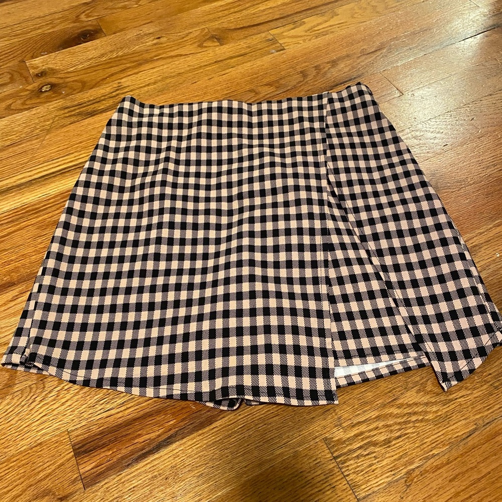 Checkered Skort